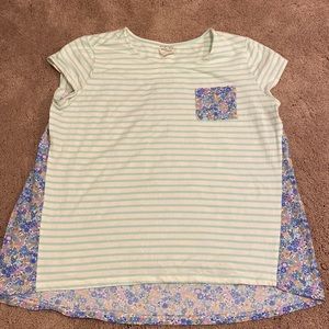 Matilda Jane stripe and floral top